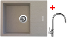 Sinks PERFECTO 650 Avena + VITALIA lesklá 